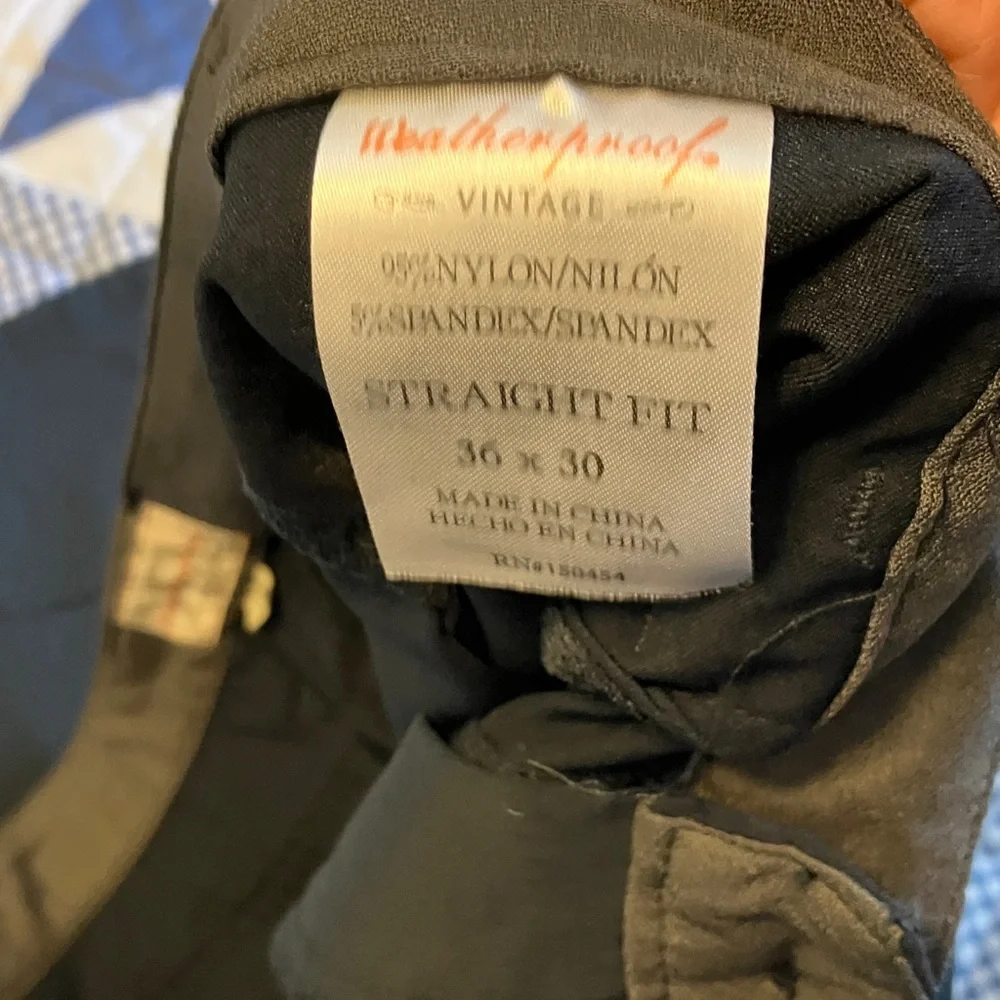 Weatherproof Vintage Navy Pants - Picture 3 of 5